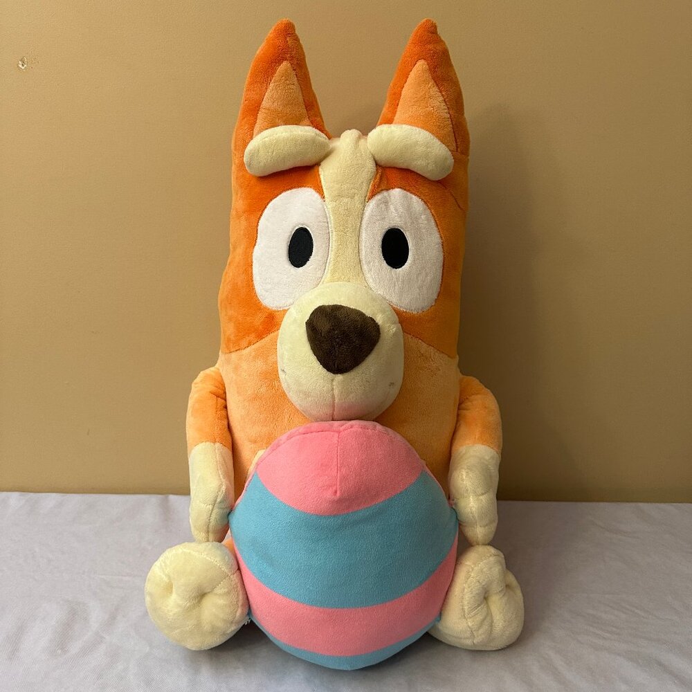 Bluey 21" Easter Egg Bingo Jumbo Plush